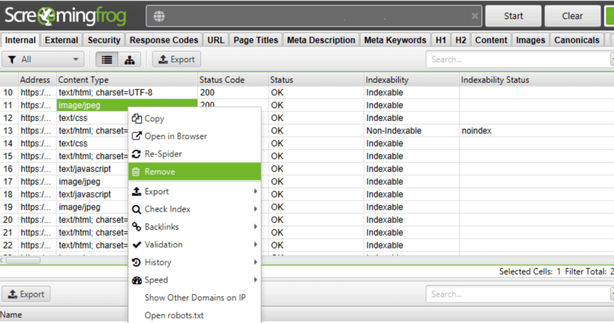 Rimuovere Url Dalla Sitemap Seo Spider