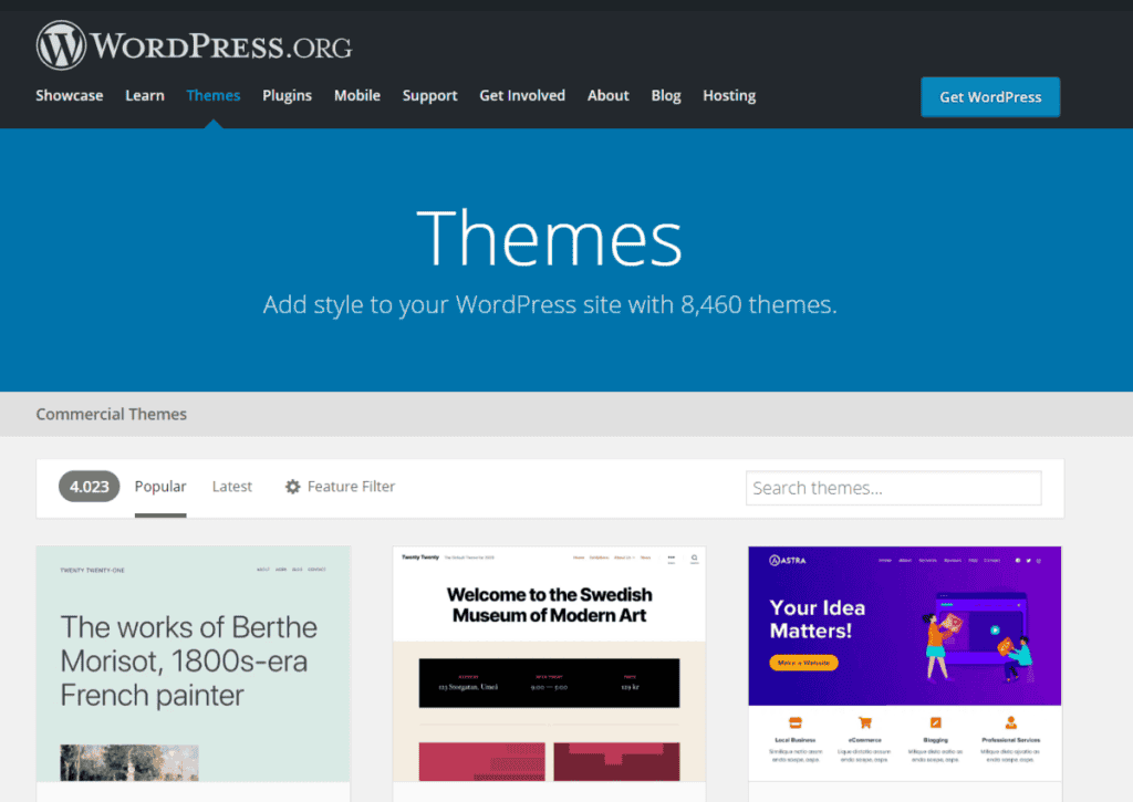 Temi WordPress Directory