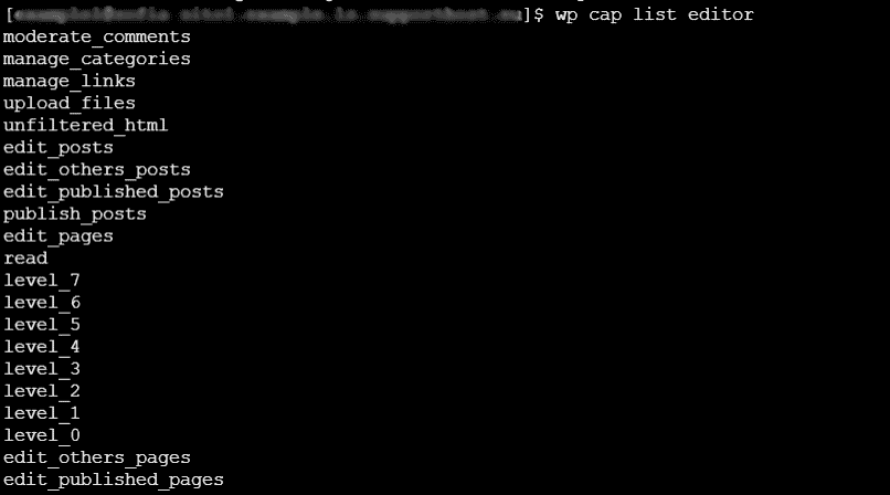 Lista Capacita Di Un Determinato Ruolo