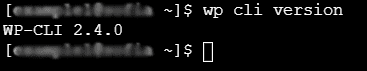 Wp Cli Version